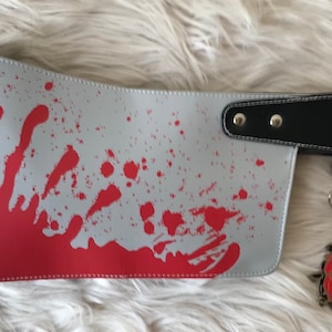 Vintage Y2K Loungefly Bloody Meat Cleaver Purse Mall Goth Emo Hot Topic