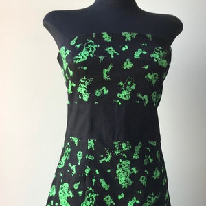 VTG Too Fast Horror Punk Zombie Dress Psychobilly Rockabilly