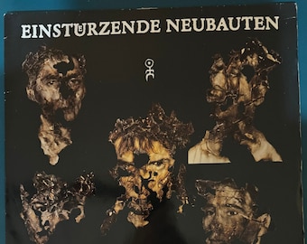 1985 Einstürzende Neubauten Poster, Logo, German Industrial