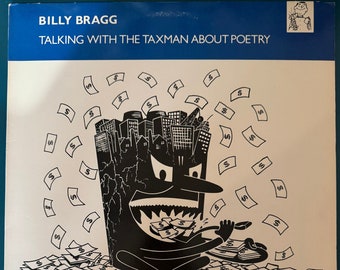 Billy Bragg - Talking With The Tax Man About Poetry vinyl LP (1986)