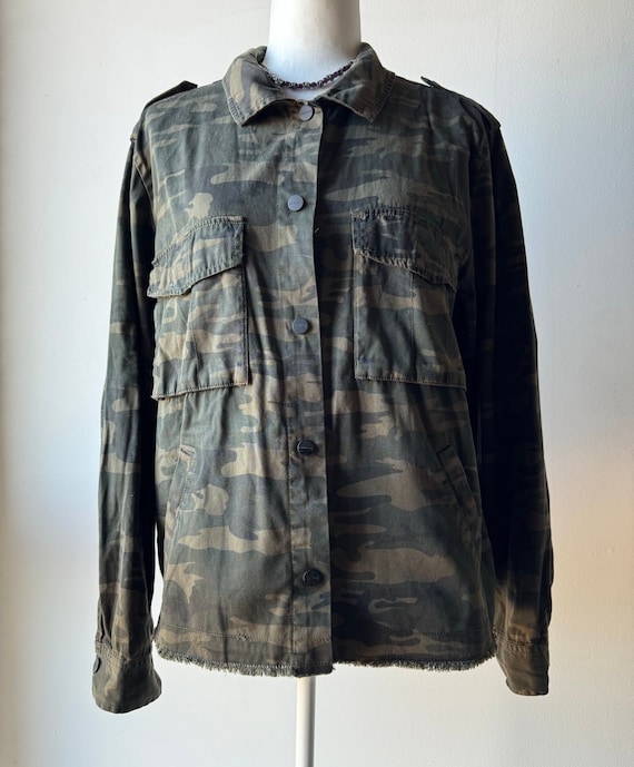 Women’s Sanctuary Camo Jacket Military Goth