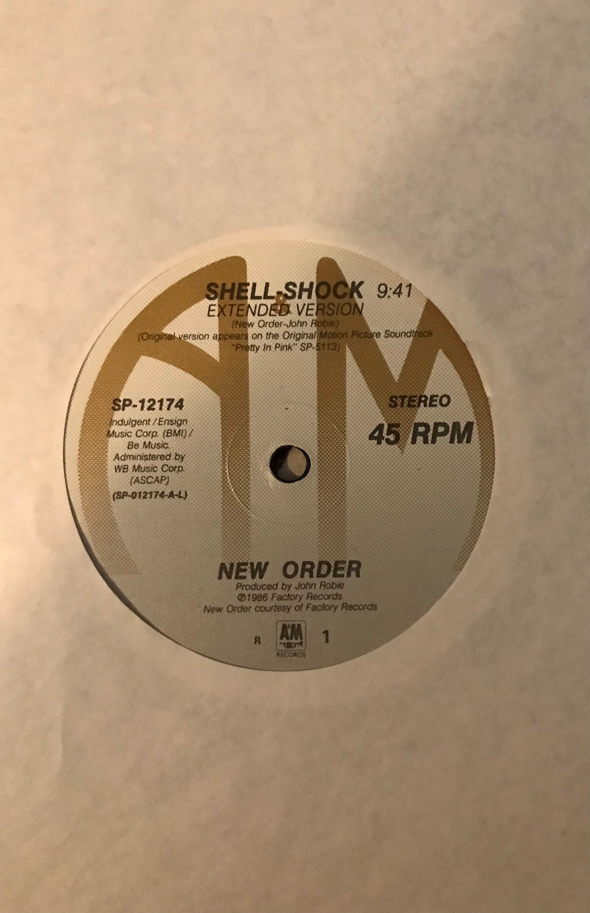 New Order - Shellshock Vinyl 12” Single - Etsy