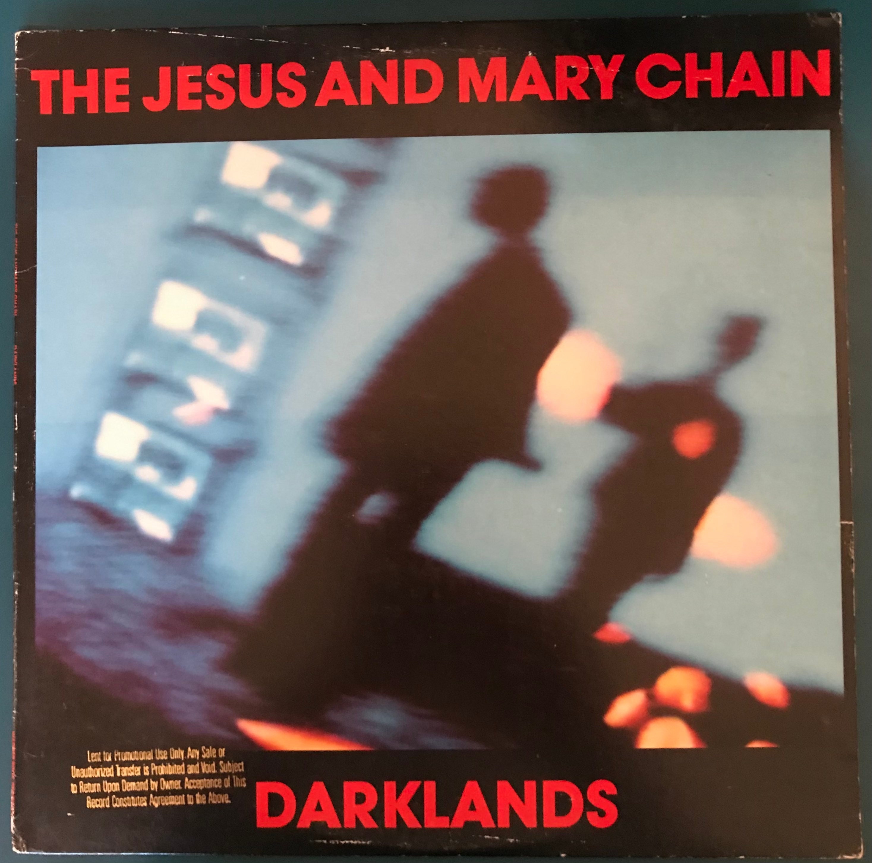 The Jesus and Mary Chain - Darklands Vinyl LP (1987) - Etsy