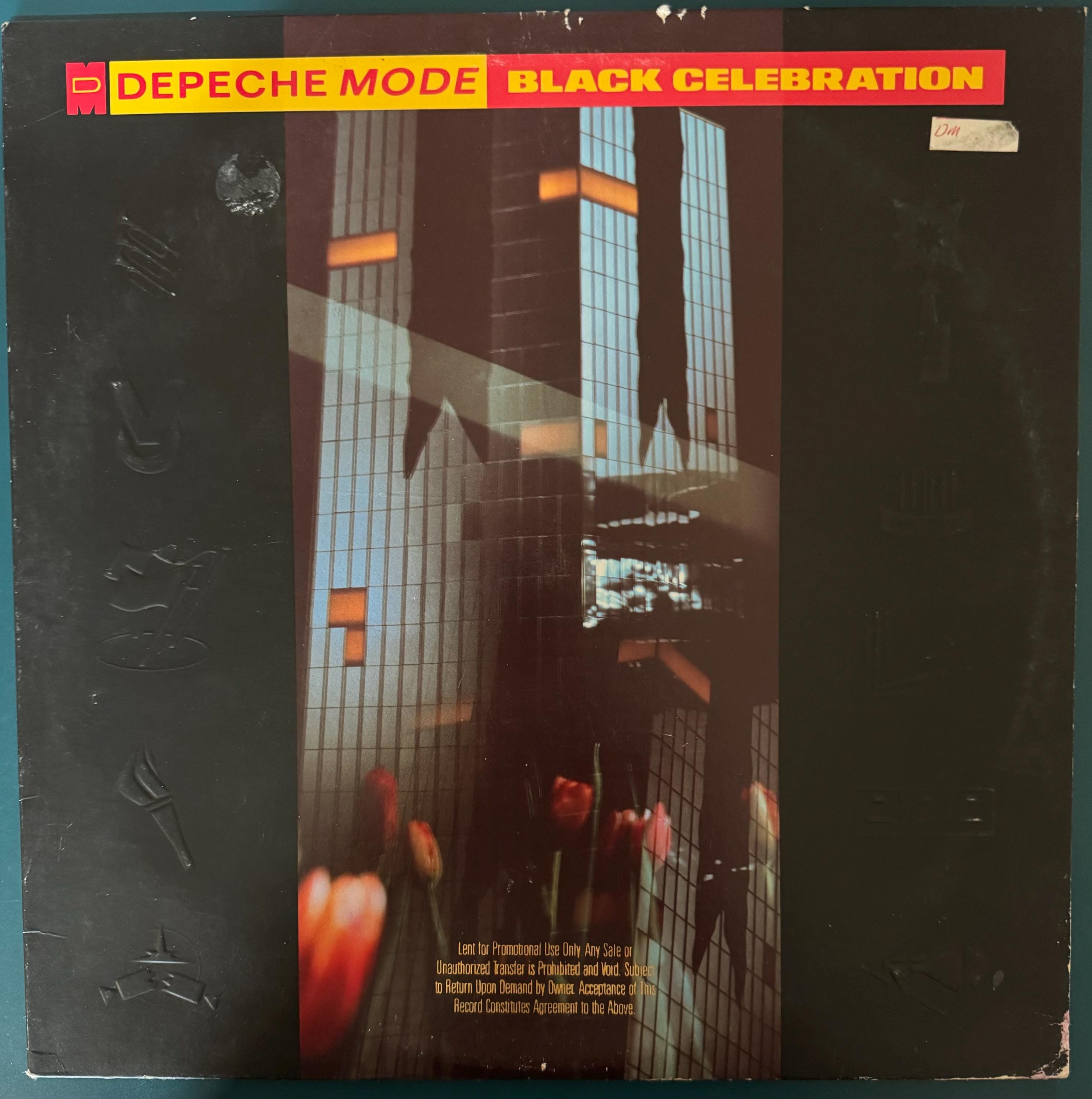 Depeche Mode - Black Celebration Vinyl LP (1986) - Etsy