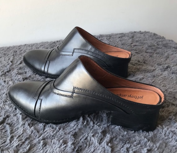 Vintage Jeffrey Campbell Women’s Black Leather Po… - image 1