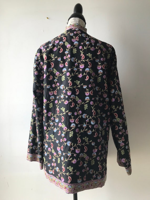Peg Painted 8165 Floral Neckline Top main image 1