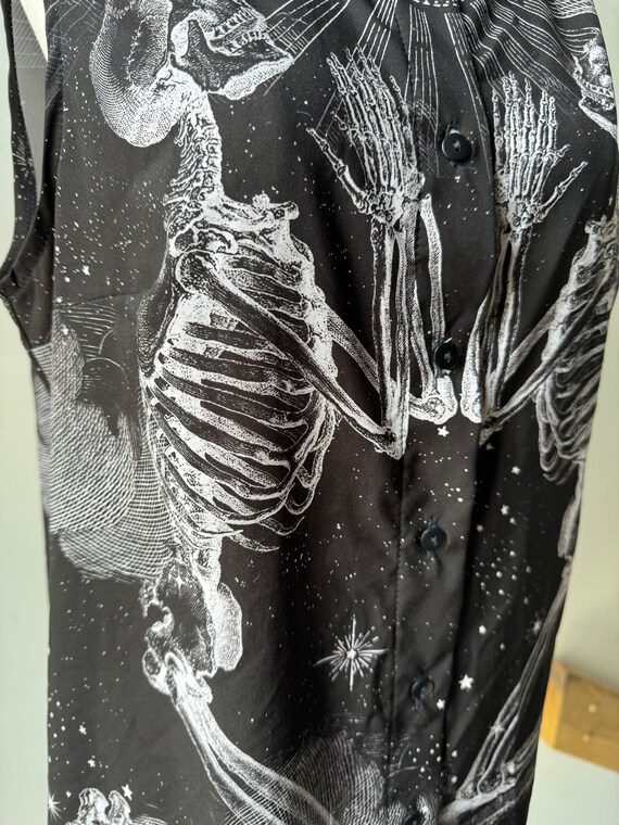 Blackmilk Praying Skeleton Loose Fit Shirtdress B… - image 4