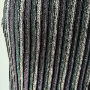 Jupe longue multicolore Nanette Lapore avec taille élastique Gothique Coachella Boho Retro NWT image 3