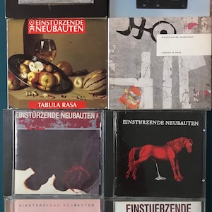 Einsturzende Neubauten - 8 CD Lot