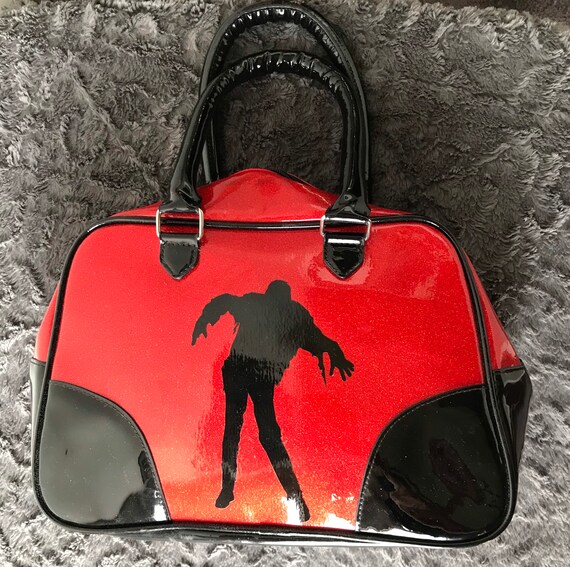 This purse is so rockabilly  Vinyl bag, Vinyl record crafts, Bags
