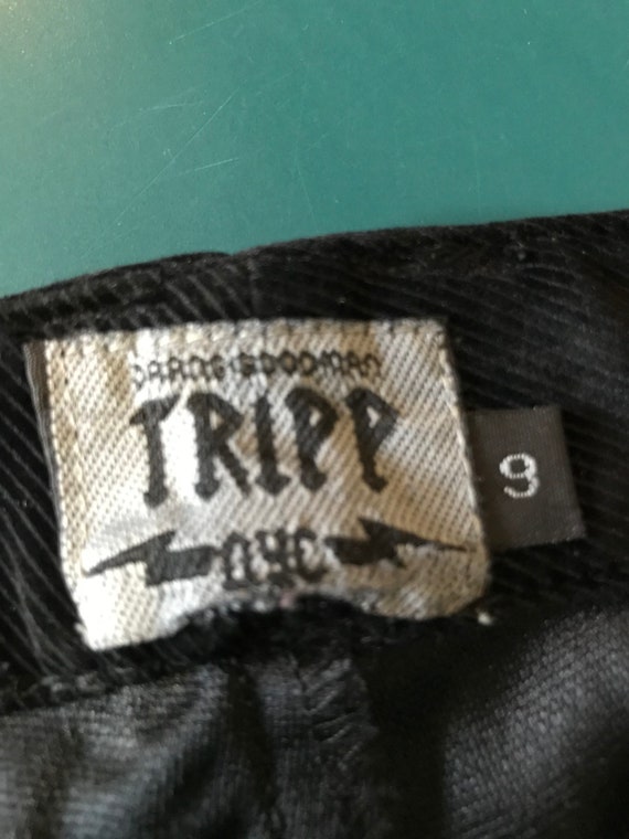 Vintage Y2K Tripp NYC Women’s Black Slim Fit Pant… - image 5