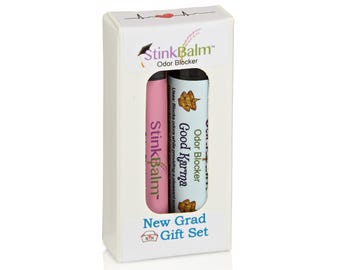 Odor Blocker Nose Balm Gift Set: Coffee & Good Karma Scents
