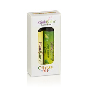 Citrus 911 Gift Set 2 Pack Simply Swipe Under Nose to Block Odors
