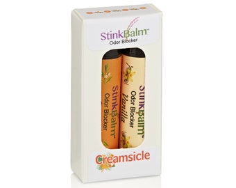 Creamsicle Odor Blocker Nose Balm - Orange & Vanilla, 2-Pack