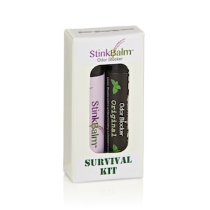 Survival Kit 2 Pack Simply Swipe Under Nose to Block Odors