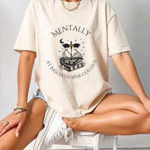 Fourth Wing Shirt, Fourth Wing T-shirt, Fourth Wing tee, Basgiath War College, Violet Sorrengail, Bookish Shirt, Xaden Riorson