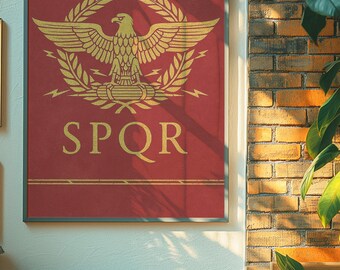 美術品・アンティーク・コレクション SPQR ローマの鷲 壁掛け