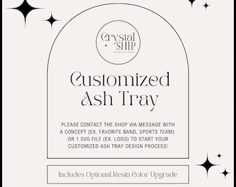 Cenicero personalizado