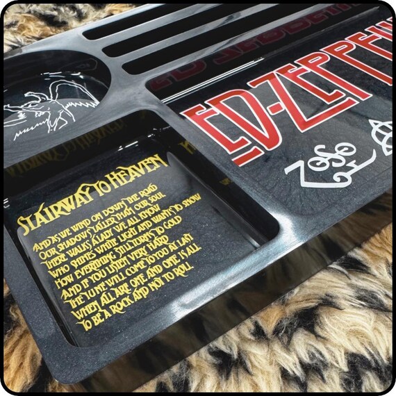 Led Zeppelin Rolling Tray - Etsy