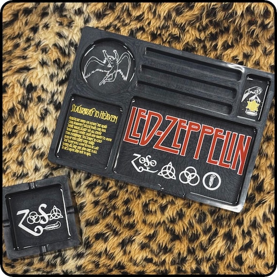 Led Zeppelin Rolling Tray - Etsy