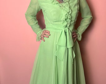 Clifton Wilhite Dallas 1970’s flowy gown