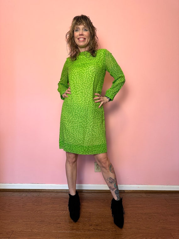 1960’s Green Babydoll Dress