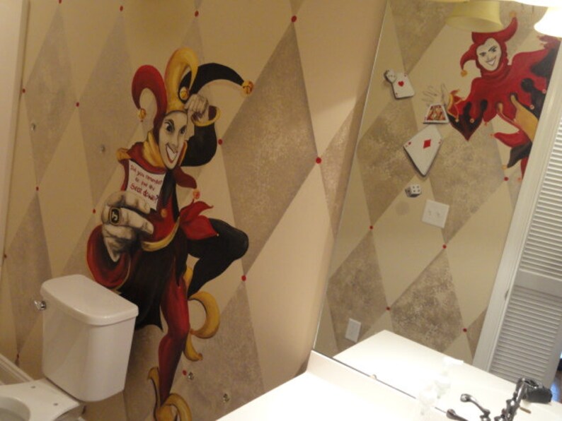 Estimacion Para Mural Personalizado Murales De Joker Etsy