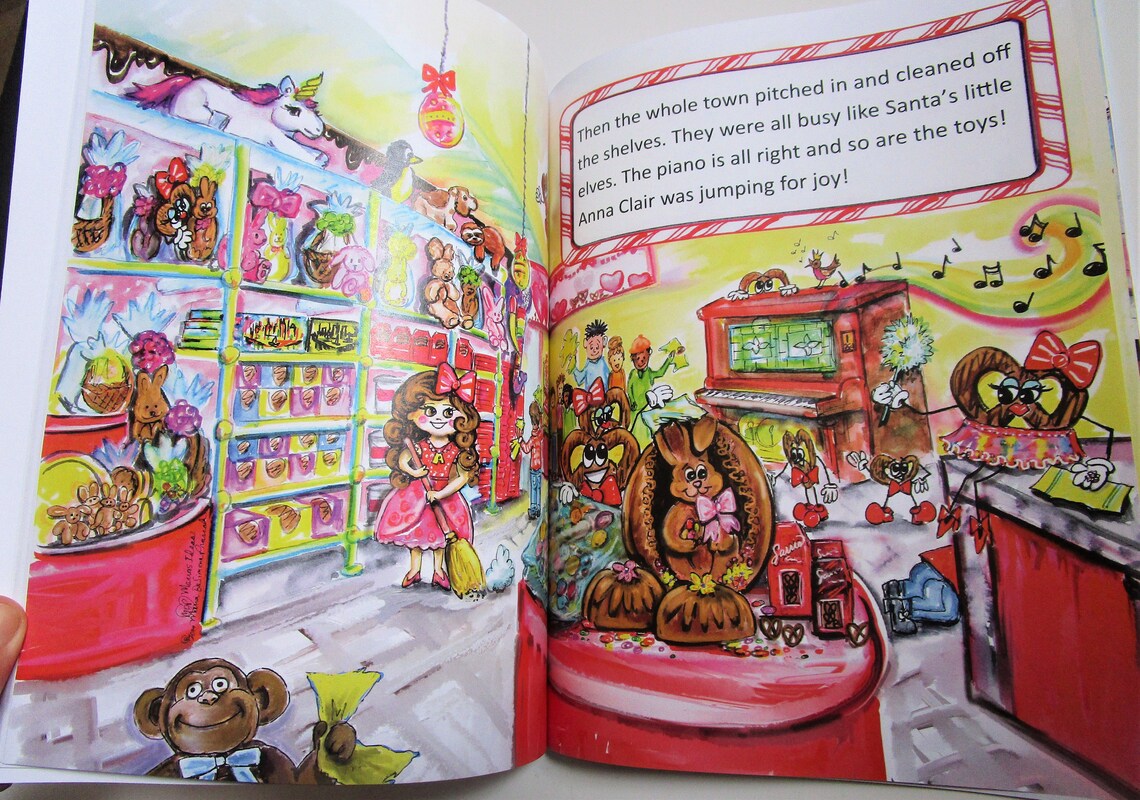 Childrens book Candy art Sarris Candies book kids book Etsy
