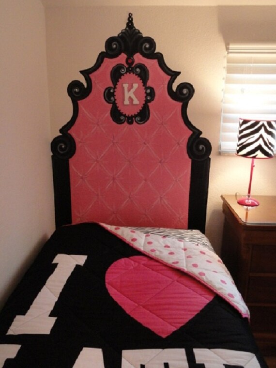 Items similar to Estimate for Pink bedroom, Headboard, Painted