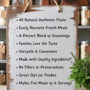 Herbes de Provence | Gourmet Culinary Lavender Savory Blend, Gluten Free, Low Sodium French Herb Mix for Cooking image 6