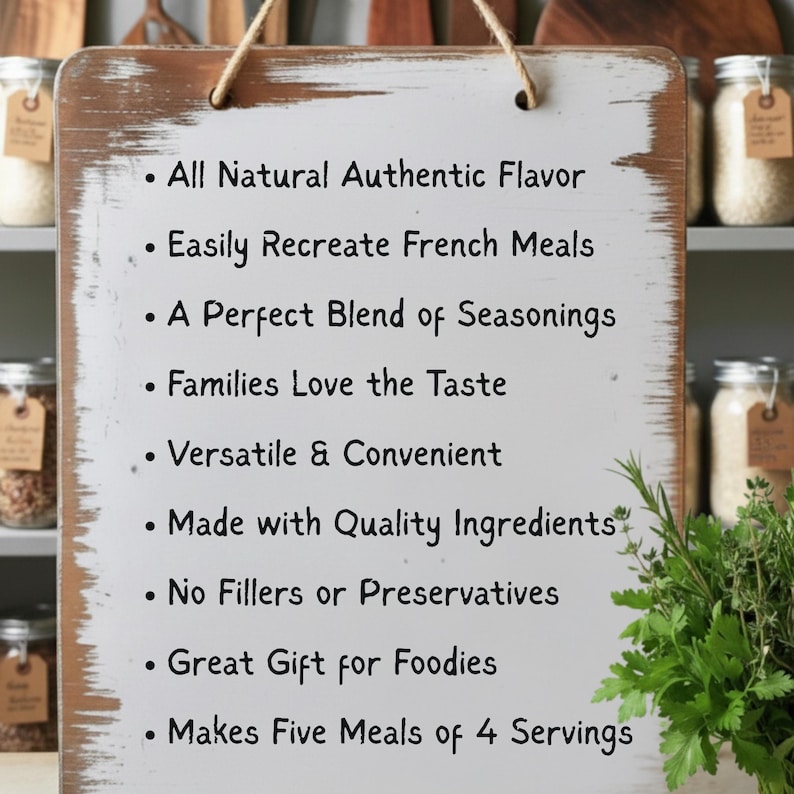 Herbes de Provence | Gourmet Culinary Lavender Savory Blend, Gluten Free, Low Sodium French Herb Mix for Cooking image 6