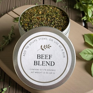 Beef Steak Seasoning Blend | Gluten-Free, Low Sodium, Herb Rub