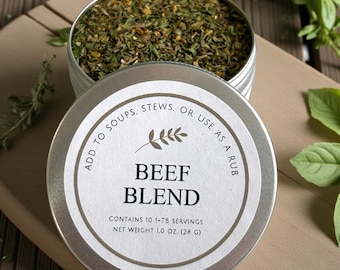 Beef Steak Seasoning Blend | Gluten-Free, Low Sodium, Herb Rub