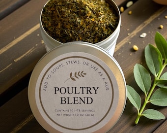 Poultry Seasoning | Low Sodium Chicken & Turkey Rub