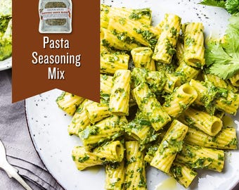 Pasta Seasoning Mix | Italian Herbs & Spices, Salt Free, Gluten Free, Non-GMO,  Heart Healthy Flavor Enhancer