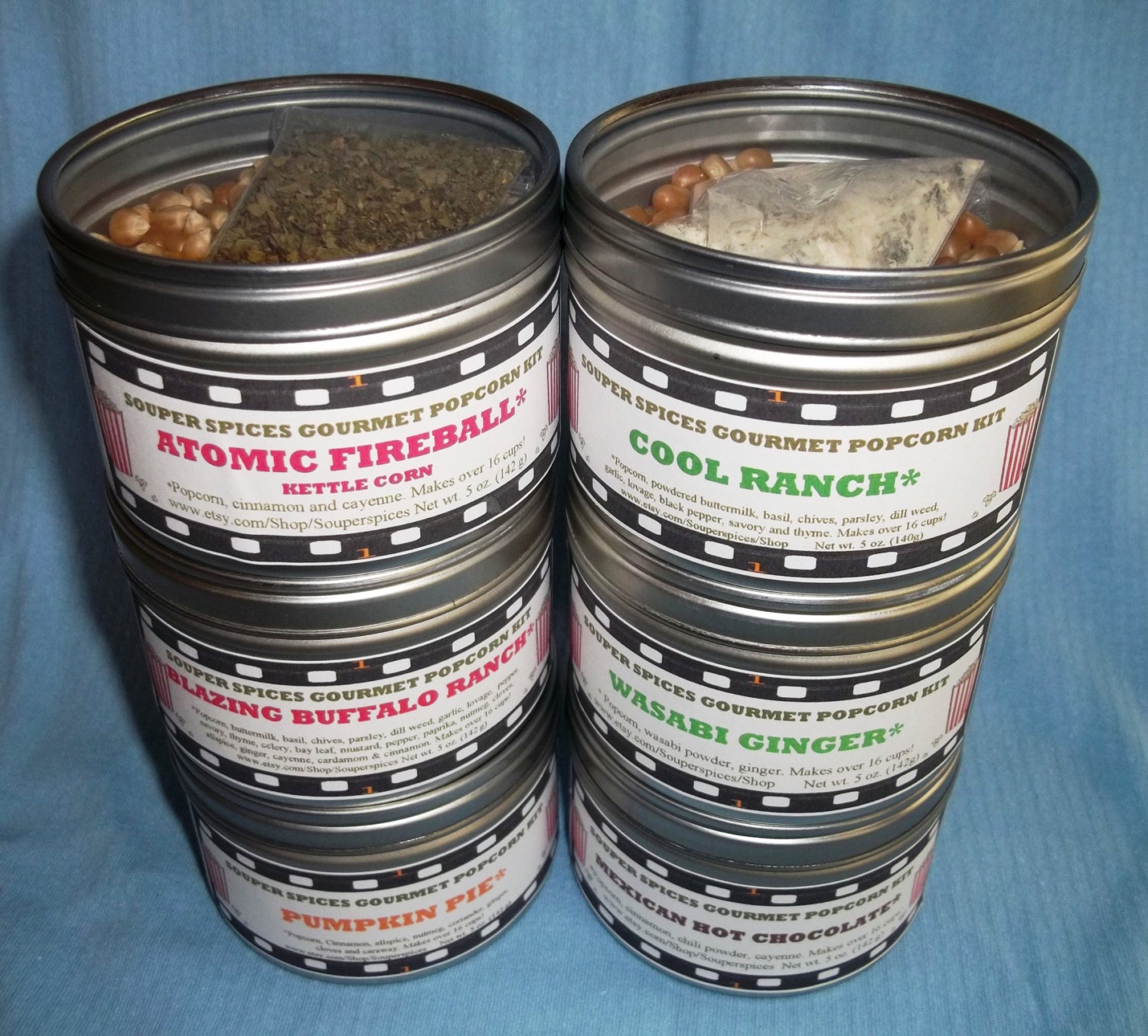 4 Spice Jar Soup Broth Powdered Mix Sampler Pack at Firehouse Flavors