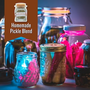 Homemade Pickle Blend | Perfect for Pickling Cucumbers, Vegetables & Tasty Pickle Brine Mix, Low Sodium, Gluten Free