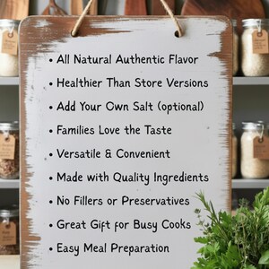 Gourmet Seafood Herb Blend | Salt-Free Lemon, Dill, Basil Seasoning image 7
