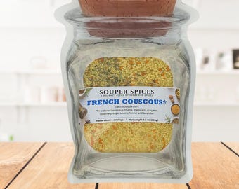 französischer Couscous | Mediterrane Gerichte, französische Küche, schnell und einfach, gesunde Ernährung, Mittagessen oder einfaches Abendessen, niedriger Natriumspiegel