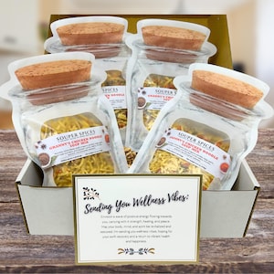 Chicken Soup Get Well Soon Gift Box | Homemade Comfort Food Family Favorite Soup Easy Meals Thinking of You Gift
