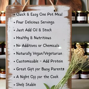 Vegetable Soup Mix, Garden Vegetable Stovetop Slow Cooker, Vegan Vegetarian Easy Meal, Low Sodium One-Pot Comfort Food, Healthy Dinner, Gift image 7