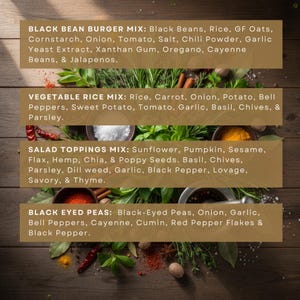 Vegan Plant-Based Meals Gift Set, Healthy Easy Quick Dinner Kit, Gluten-Free Low Sodium Food Box, Gourmet All-Natural Meal Prep image 4