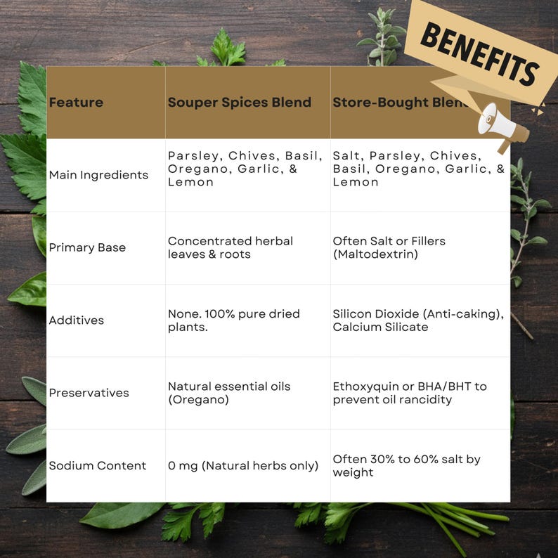 Gourmet Seafood Herb Blend | Salt-Free Lemon, Dill, Basil Seasoning image 5