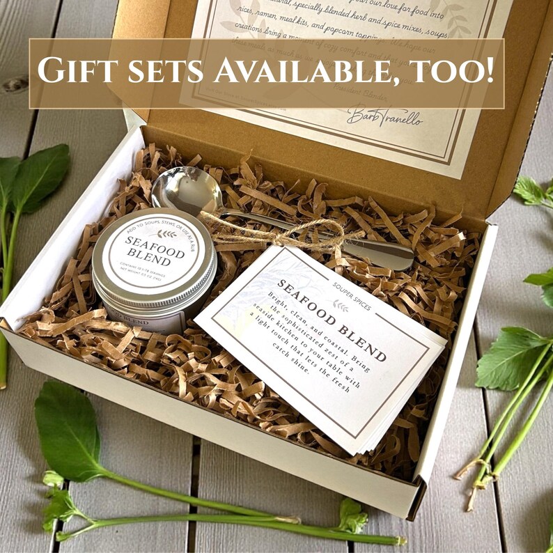 Gourmet Seafood Herb Blend | Salt-Free Lemon, Dill, Basil Seasoning image 9