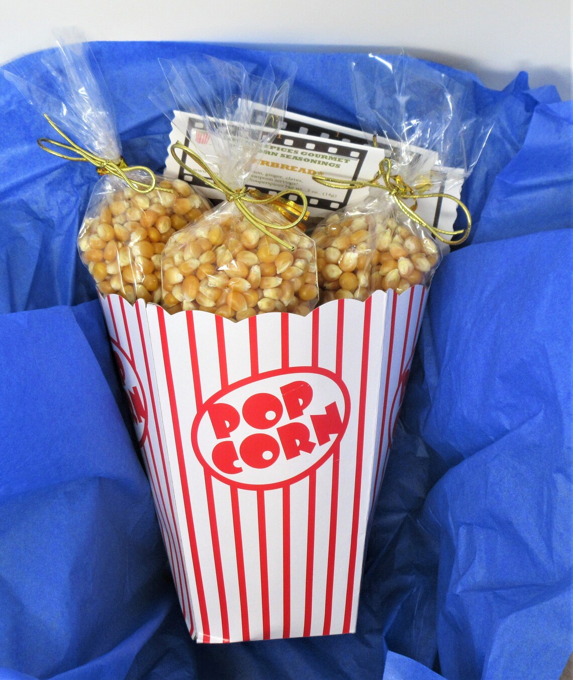 Popcorn 20 Oz Popcorn Gift Set Popcorn Kit Popcorn Mix Etsy