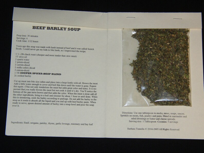 Beef Herb & Spices, Beef Seasoning, Beef Mix, Roast Beef Seasoning