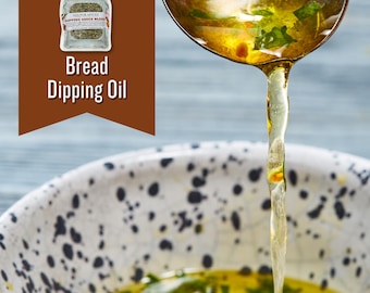 Bread Dipping Oil | Italian Dressing and Marinade for Meat, Gluten Free, Low Sodium, Perfect for Pasta Drizzle & White Pizza