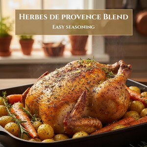 Herbes de Provence | Gourmet Culinary Lavender Savory Blend, Gluten Free, Low Sodium French Herb Mix for Cooking image 2