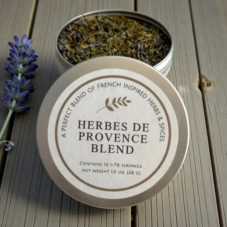 Herbes de Provence | Gourmet Culinary Lavender Savory Blend, Gluten Free, Low Sodium French Herb Mix for Cooking image 1