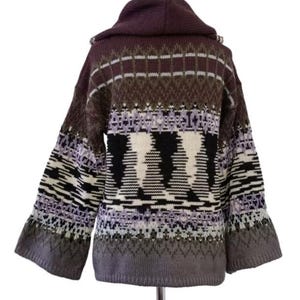 Felpa con cappuccio in maglia di lana e mohair Missoni, realizzata in Italia, taglia IT 44 (US 8)